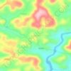Kanathur topographic map, elevation, terrain