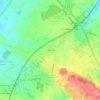 La Boucherie topographic map, elevation, terrain