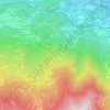 Losa topographic map, elevation, terrain