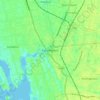 Kayamkulam topographic map, elevation, terrain