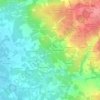 Briacé topographic map, elevation, terrain