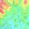 Ferluc topographic map, elevation, terrain