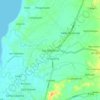 San Ildefonso topographic map, elevation, terrain