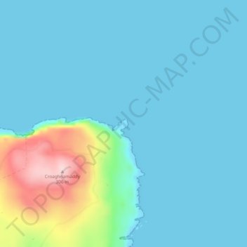 Duncap Isle topographic map, elevation, terrain