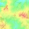 Chrishall Common topographic map, elevation, terrain