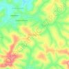 Ambatomiranty topographic map, elevation, terrain