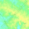 Cooksville topographic map, elevation, terrain