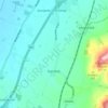 Little Haresfield topographic map, elevation, terrain
