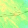 McLean topographic map, elevation, terrain