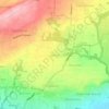 Greens topographic map, elevation, terrain
