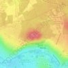 Mont Griffon topographic map, elevation, terrain