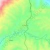 MONDOMO topographic map, elevation, terrain