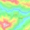 San Miguel del Progreso topographic map, elevation, terrain