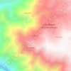 Monta topographic map, elevation, terrain