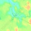 Lappfors topographic map, elevation, terrain