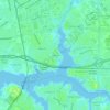 Ventosa topographic map, elevation, terrain