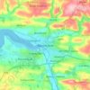 Barnstaple topographic map, elevation, terrain