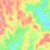Almogía topographic map, elevation, terrain