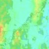 Grimslöv topographic map, elevation, terrain