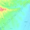 后沟 topographic map, elevation, terrain