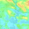 Le Cosquer topographic map, elevation, terrain