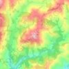 Montecampano topographic map, elevation, terrain