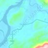 Mesones Muro topographic map, elevation, terrain