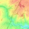 Great Leighs topographic map, elevation, terrain