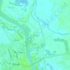 Mahogany topographic map, elevation, terrain