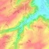 Puiselet-le-Marais topographic map, elevation, terrain
