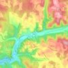 La Sole topographic map, elevation, terrain