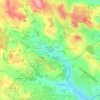 Les Moulins Hauts topographic map, elevation, terrain