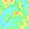 Lufunve topographic map, elevation, terrain