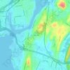 Fair Haven East topographic map, elevation, terrain