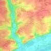 La Barbinière topographic map, elevation, terrain
