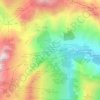 Comborsière topographic map, elevation, terrain