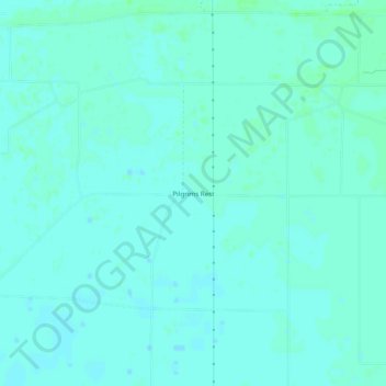 Pilgrims Rest topographic map, elevation, terrain