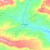 Agouim topographic map, elevation, terrain