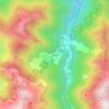 Luentein topographic map, elevation, terrain