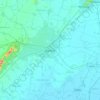 Guntur topographic map, elevation, terrain