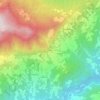 Costa topographic map, elevation, terrain