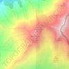 Schneespitz - Cima della Neve topographic map, elevation, terrain