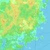 Aspnäs topographic map, elevation, terrain