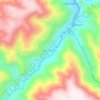 San Marcos topographic map, elevation, terrain