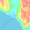 Siri-sori Amalatu topographic map, elevation, terrain