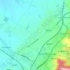 Meadle topographic map, elevation, terrain