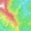 Godini topographic map, elevation, terrain