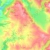 Larigaldie topographic map, elevation, terrain