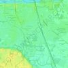 Les Perlingeons topographic map, elevation, terrain