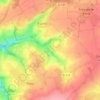 La Motte topographic map, elevation, terrain